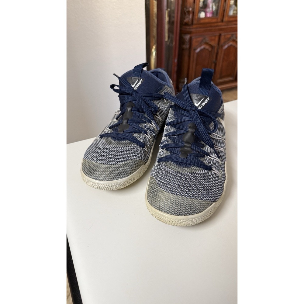 Nike HyperShift Basketball Shoes Mens 10 Blue White Sneakers 844369-410